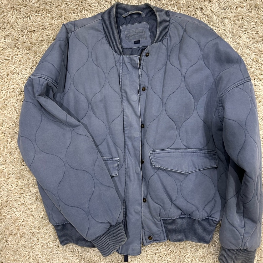 Quilted Bomber Jacket - Picture 2 of 4